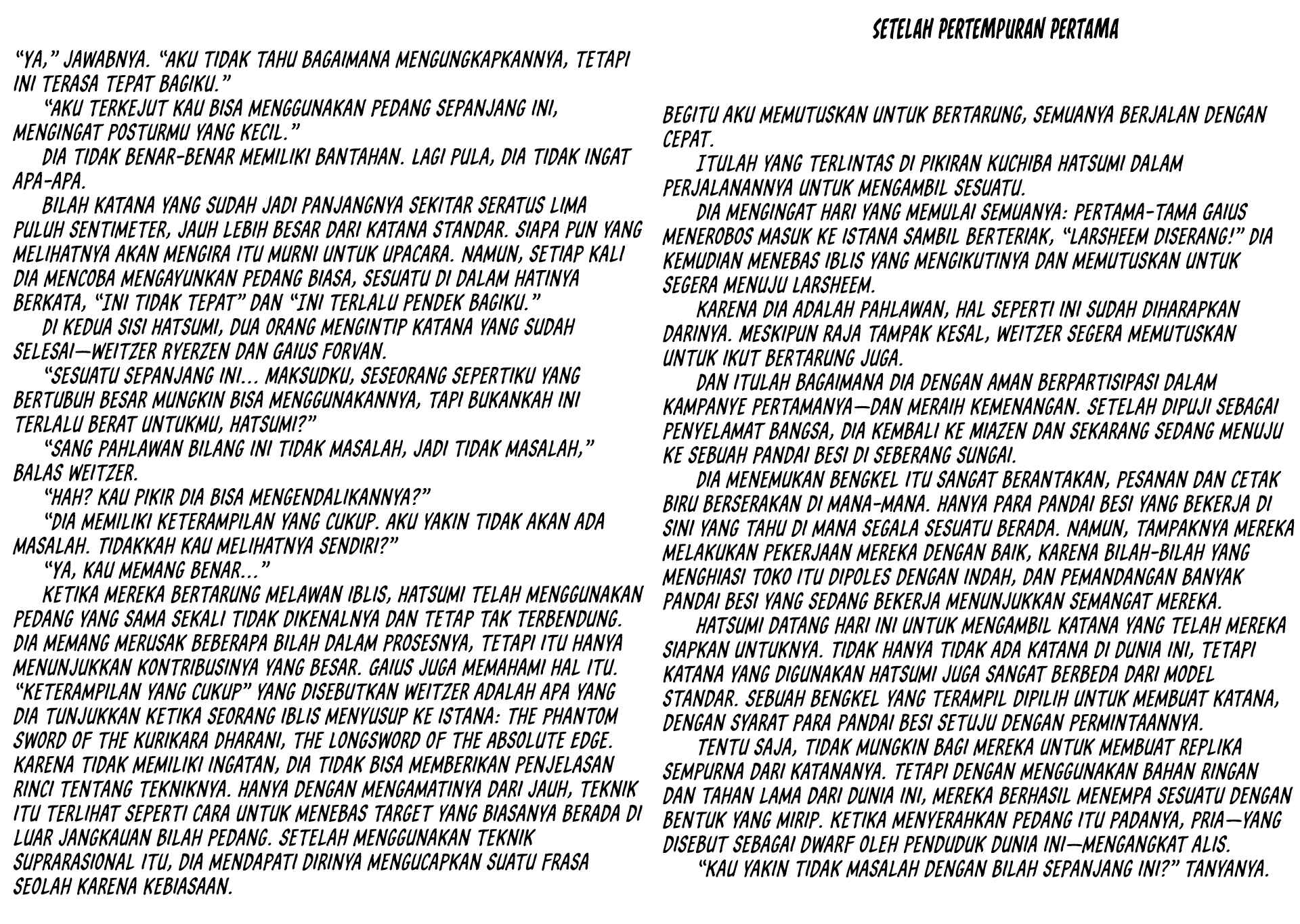 Isekai Mahou wa Okureteru! Chapter 55.5 Bahasa Indonesia