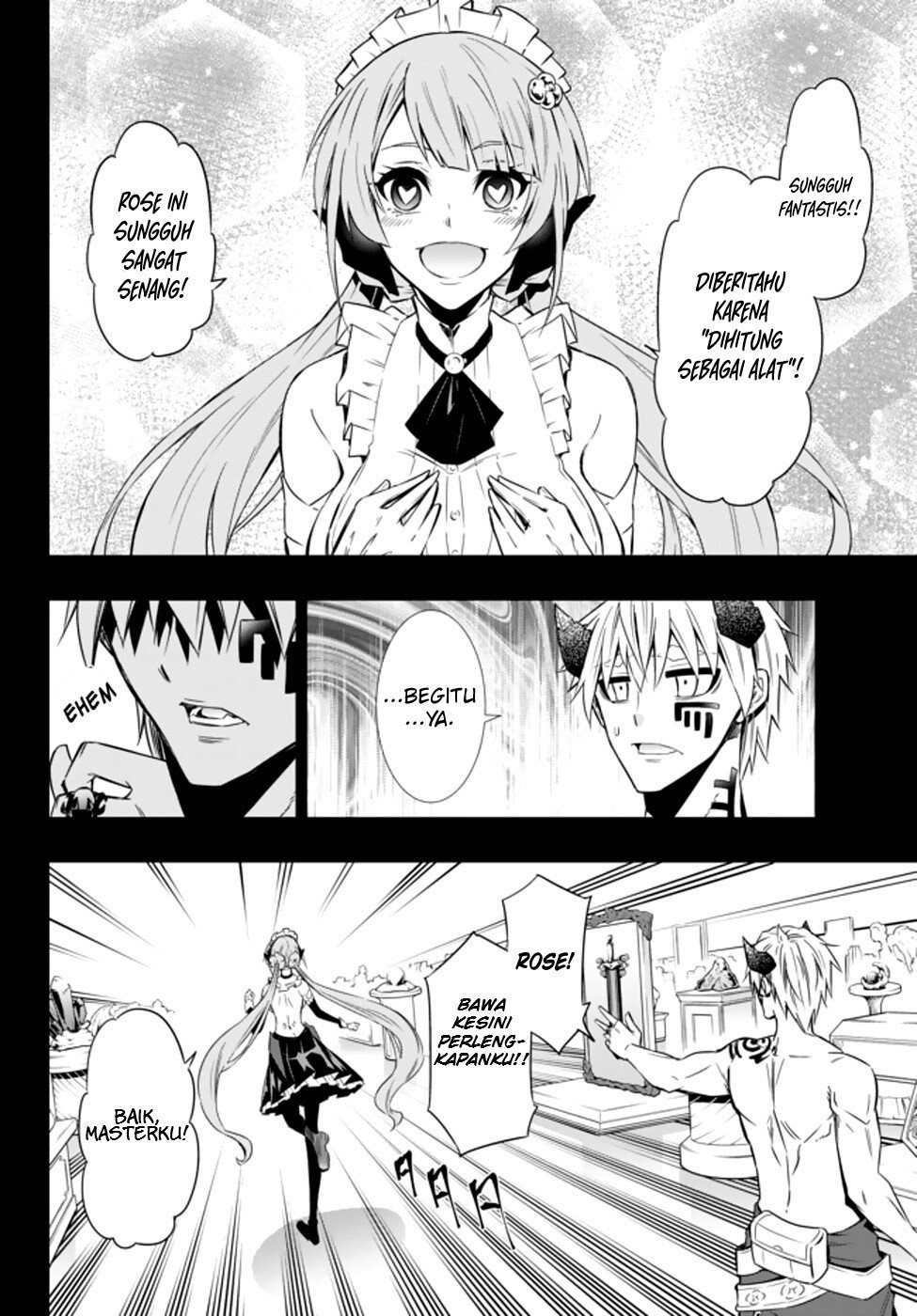 Isekai Maou to Shoukan Shoujo Dorei Majutsu chapter 60