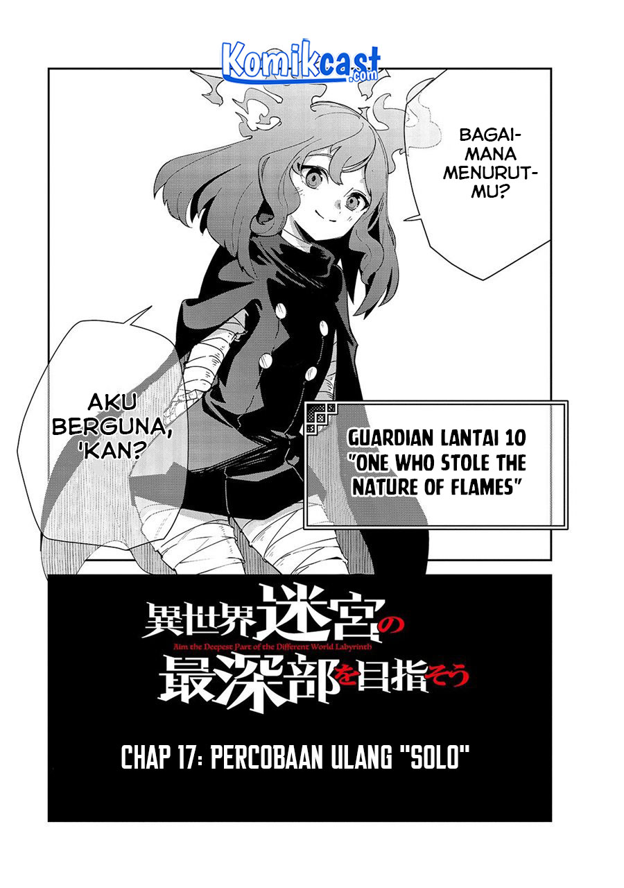 Isekai Meikyuu no Saishinbu o Mezasou chapter 17