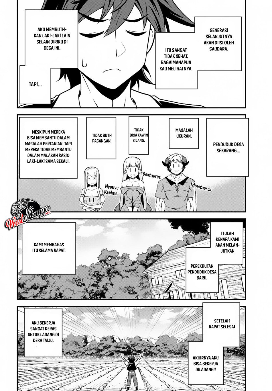 Isekai Nonbiri Nouka Chapter 113 Bahasa Indonesia