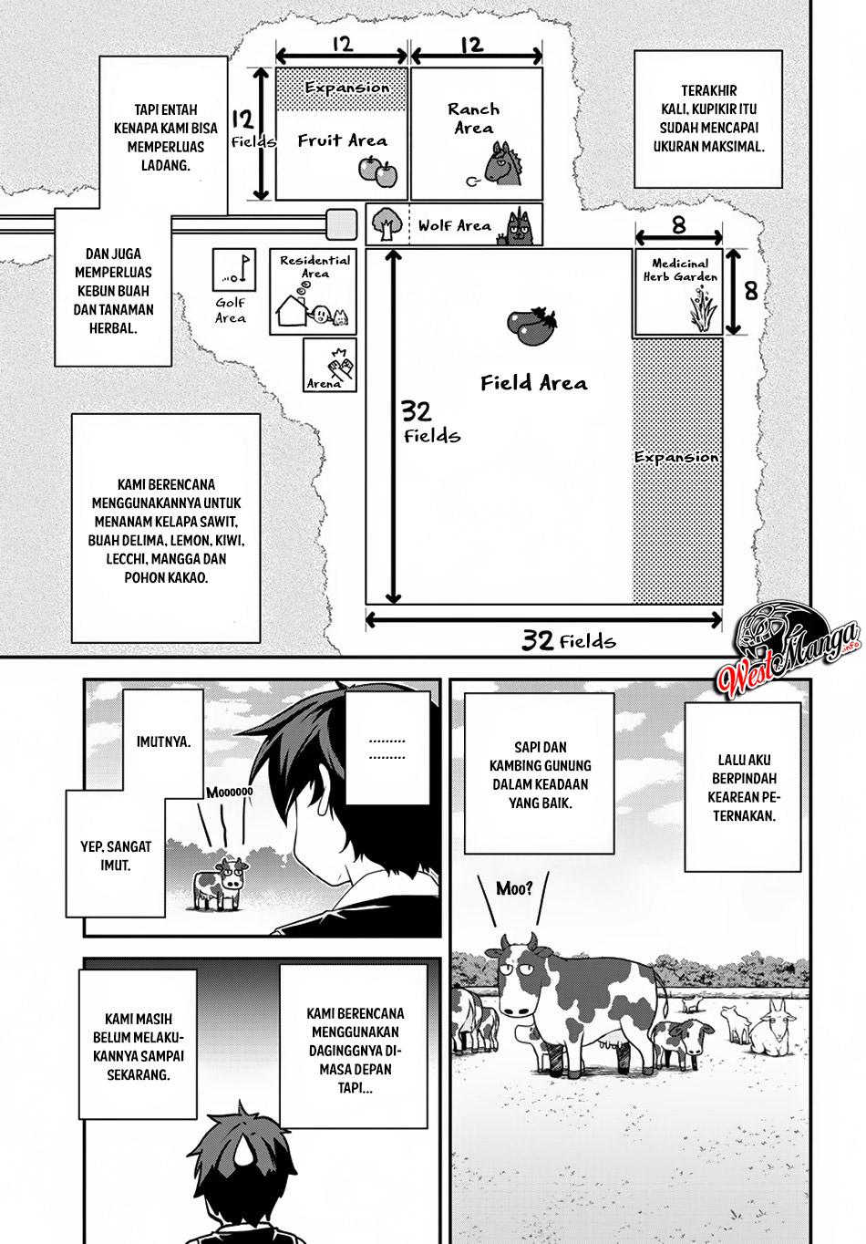 Isekai Nonbiri Nouka Chapter 113 Bahasa Indonesia