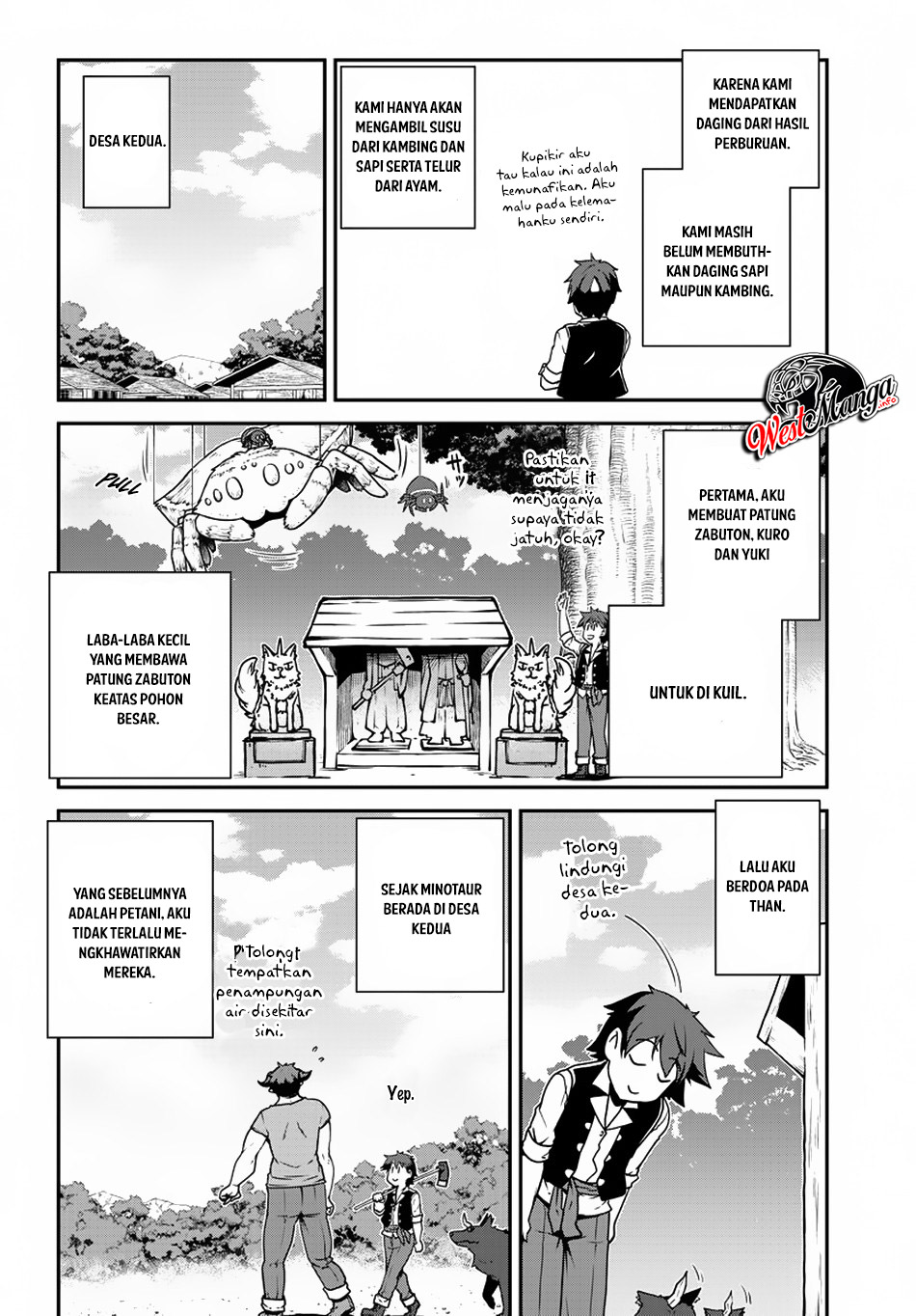 Isekai Nonbiri Nouka Chapter 113 Bahasa Indonesia