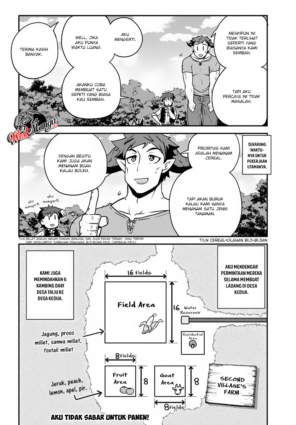 Isekai Nonbiri Nouka Chapter 113 Bahasa Indonesia