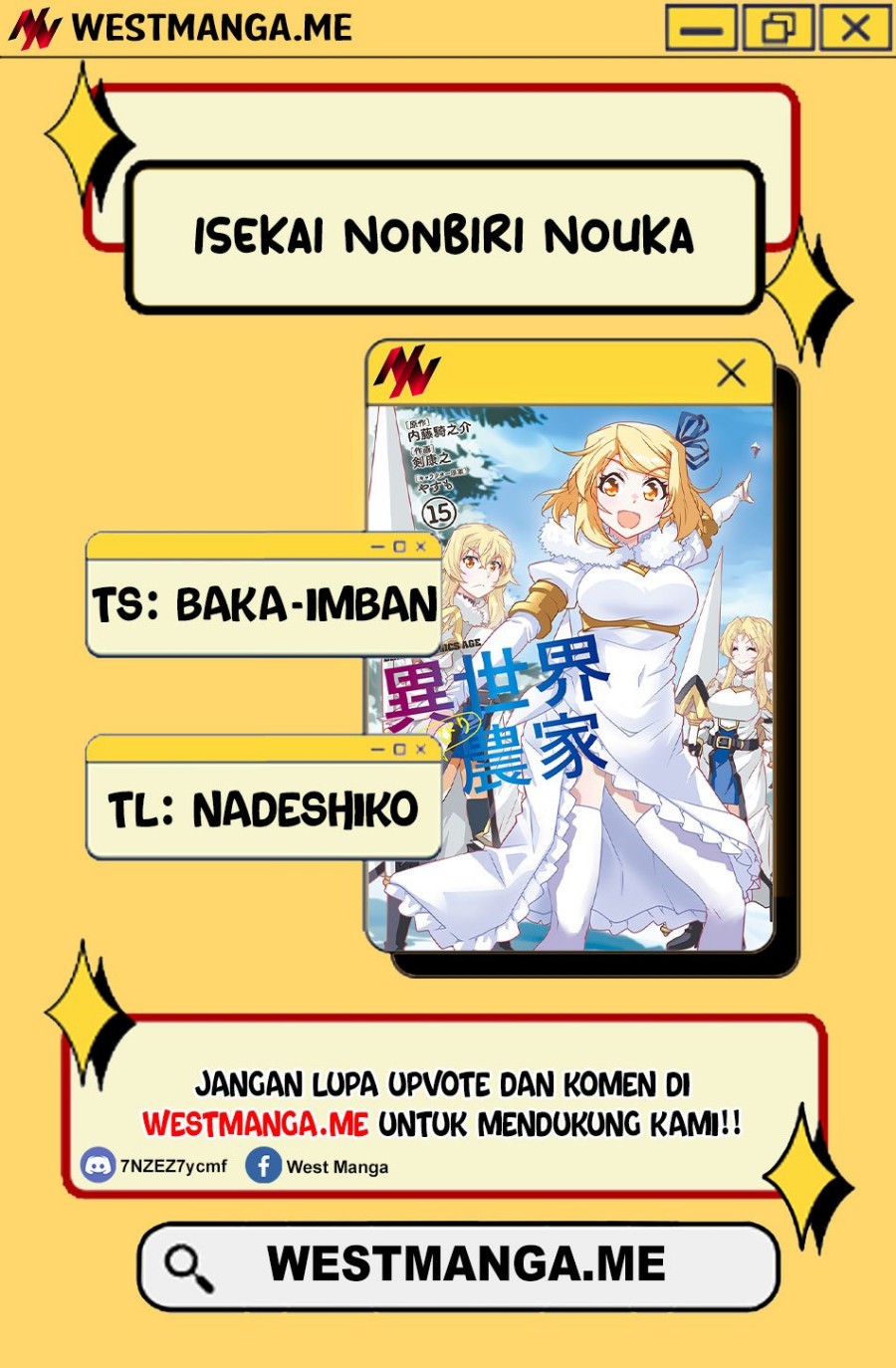 Isekai Nonbiri Nouka Chapter 274 Bahasa Indonesia