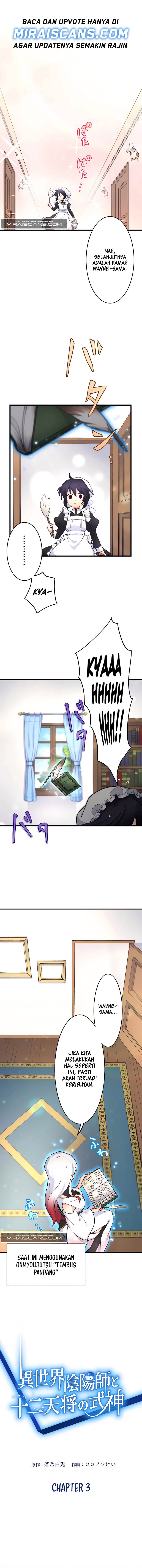 Isekai Onmyouji to Juuni Tenshou no Shikigami chapter 3