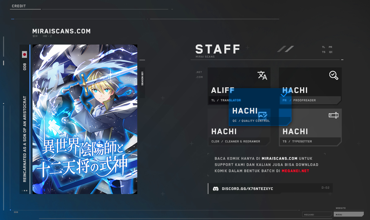 Isekai Onmyouji to Juuni Tenshou no Shikigami Chapter 08 Bahasa Indonesia