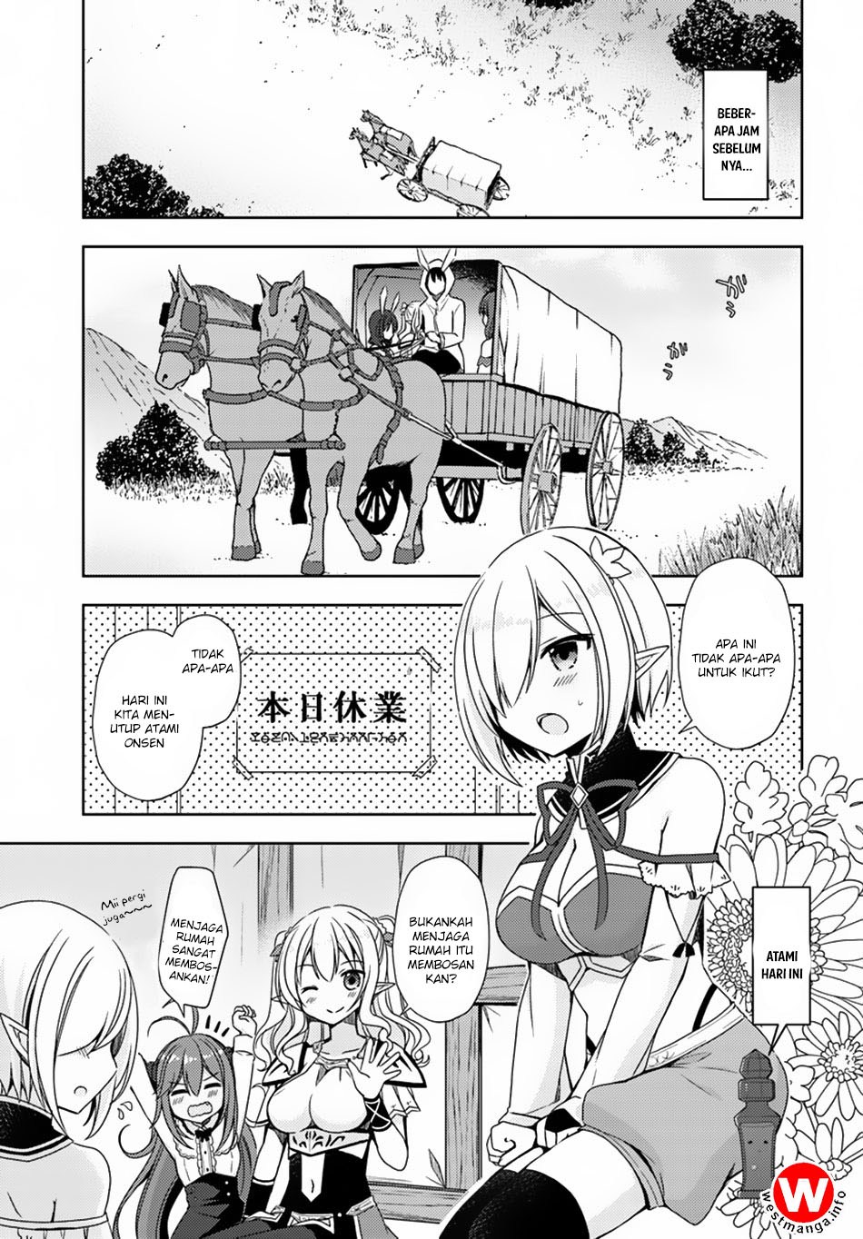 Isekai Onsen ni Tensei shita Ore no Kounou ga Tondemosugiru Chapter 11 Bahasa Indonesia