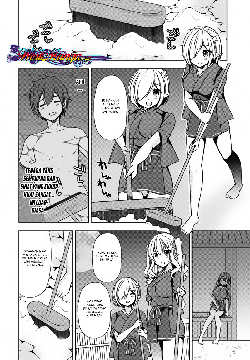 Isekai Onsen ni Tensei shita Ore no Kounou ga Tondemosugiru Chapter 16 Bahasa Indonesia