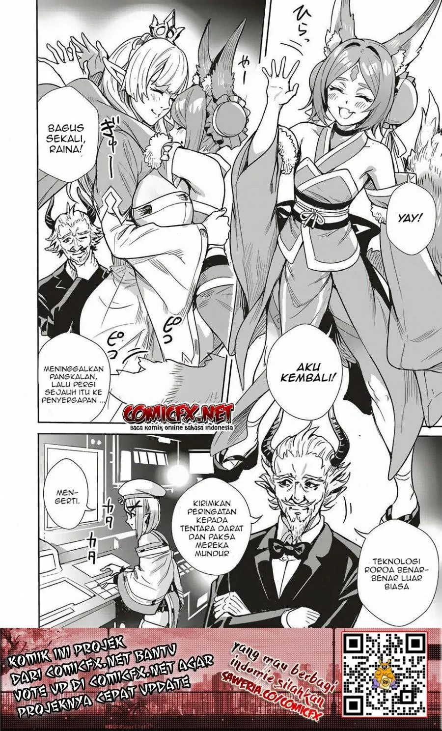 Isekai Saikyou no Daimaou, Tensei Shi Boukensha ni Naru Chapter 08 Bahasa Indonesia