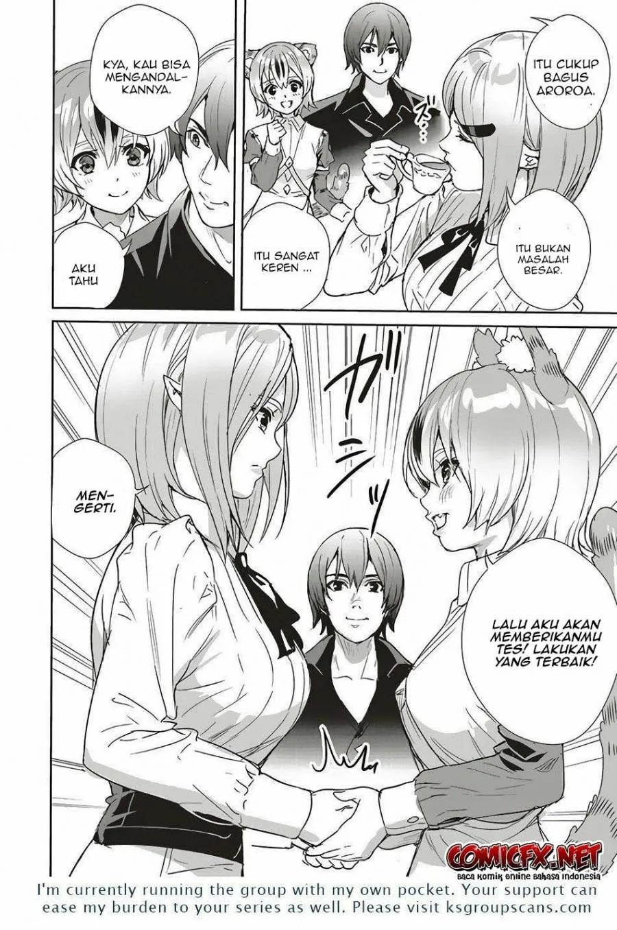 Isekai Saikyou no Daimaou, Tensei Shi Boukensha ni Naru Chapter 08 Bahasa Indonesia