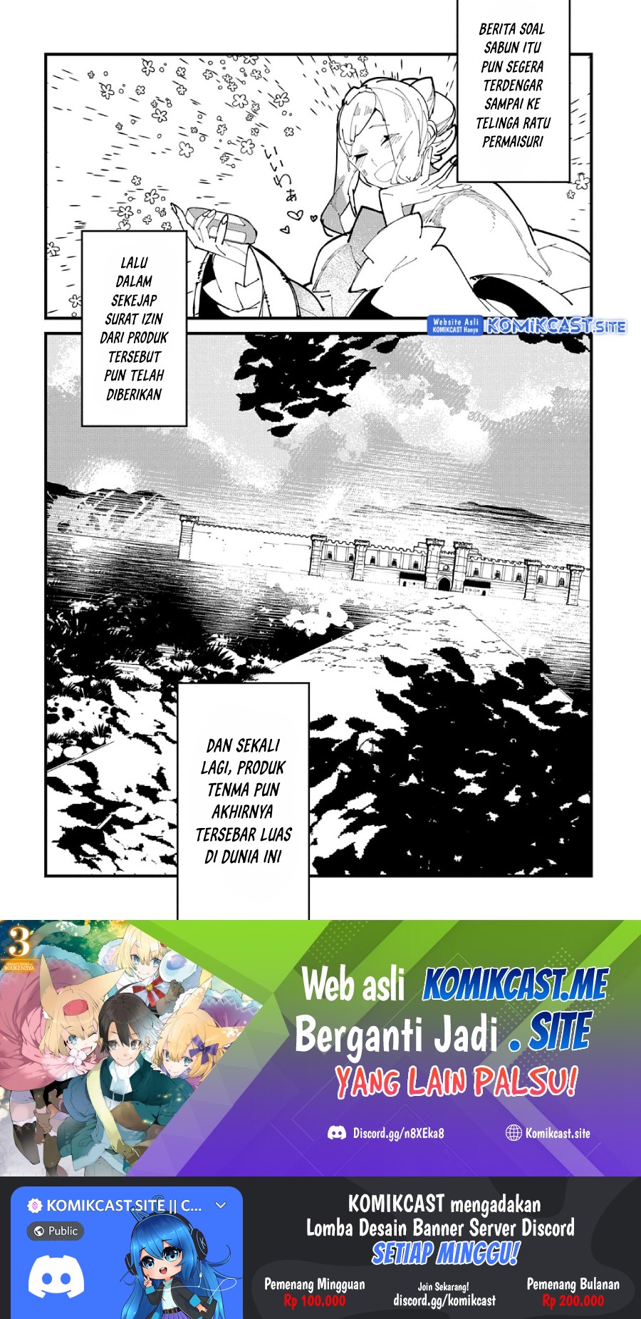 Isekai Tensei no Boukensha Chapter 37 Bahasa Indonesia