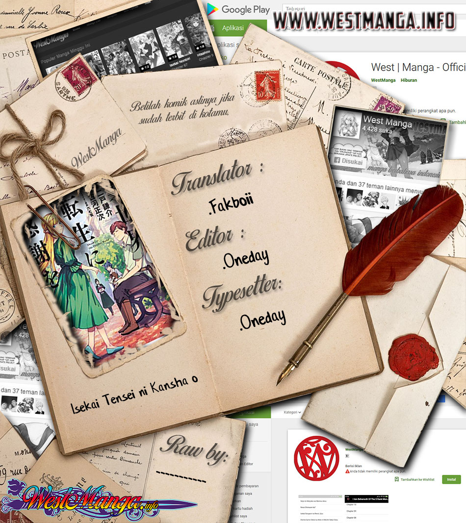 Isekai Tensei ni Kansha o Chapter 06 Bahasa Indonesia