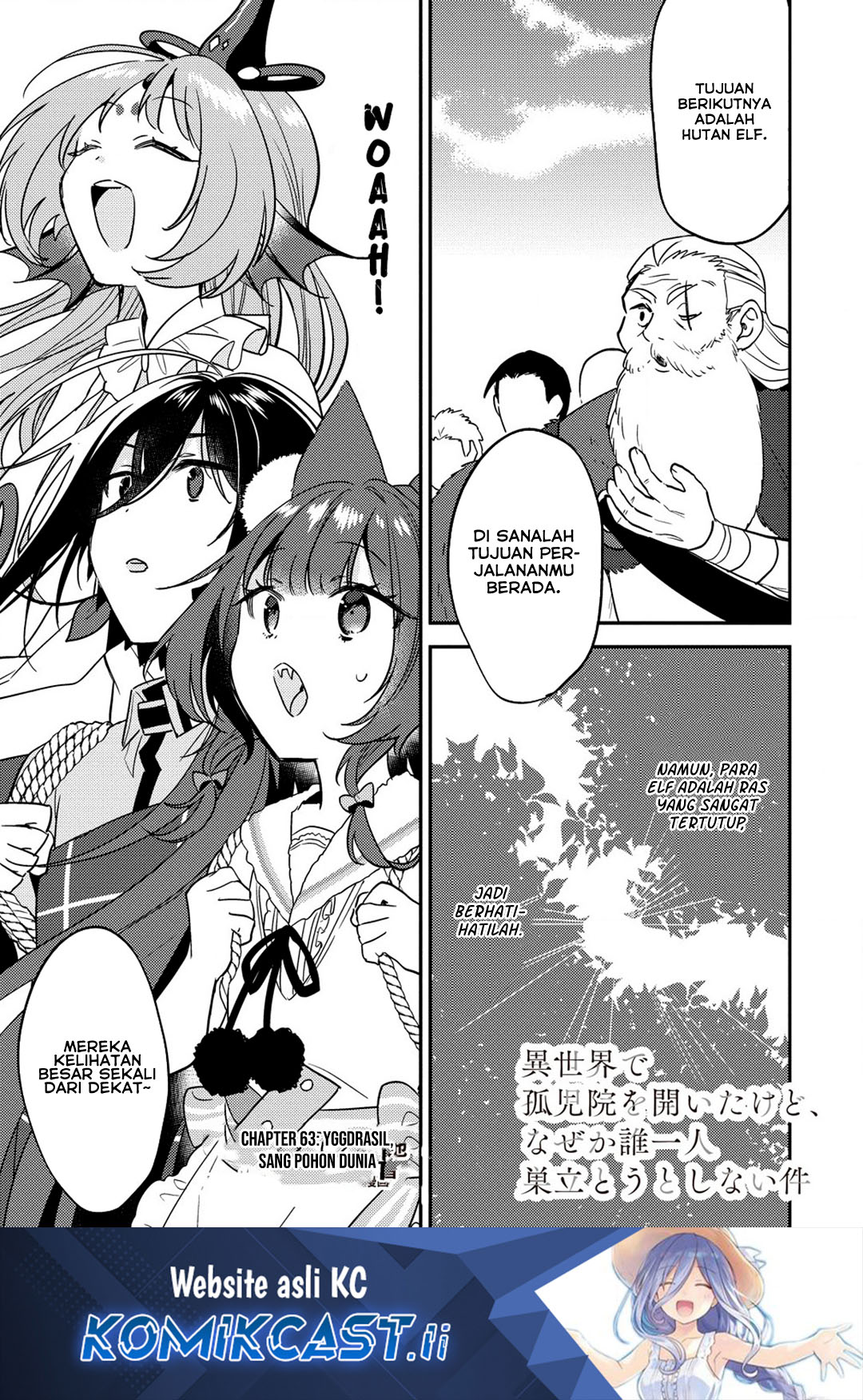 Isekai de Kojiin wo Hiraita kedo, Naze ka Darehitori Sudatou to Shinai Ken Chapter 63 Bahasa Indonesia
