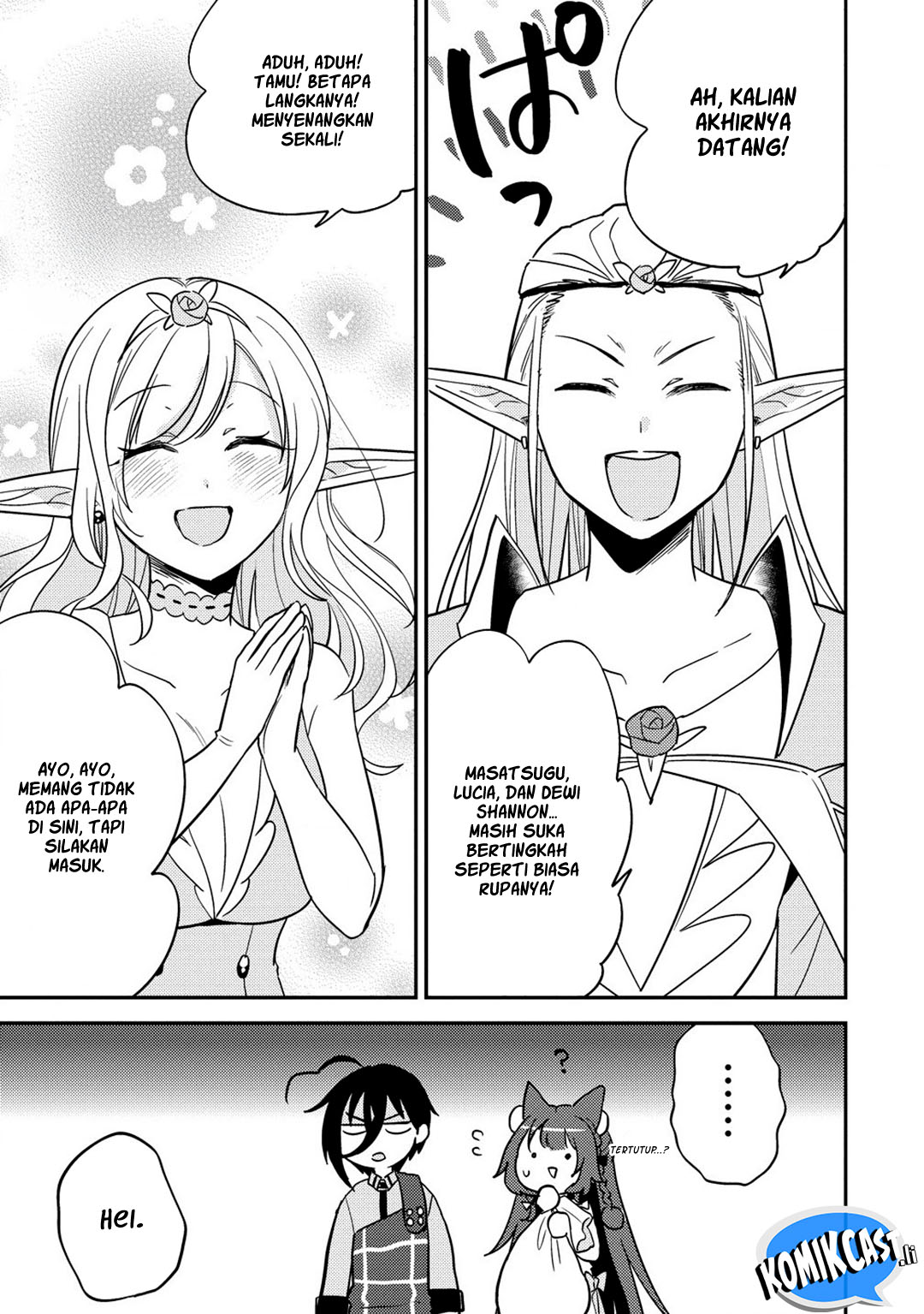 Isekai de Kojiin wo Hiraita kedo, Naze ka Darehitori Sudatou to Shinai Ken Chapter 63 Bahasa Indonesia