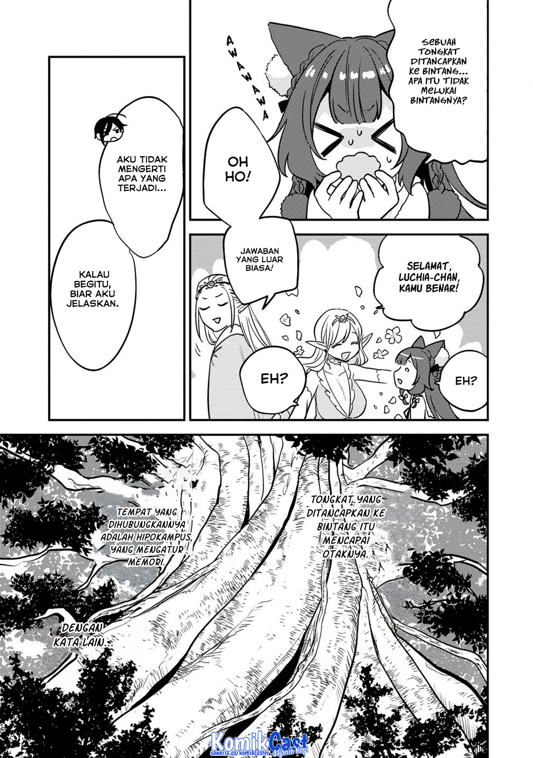 Isekai de Kojiin wo Hiraita kedo, Naze ka Darehitori Sudatou to Shinai Ken Chapter 63 Bahasa Indonesia