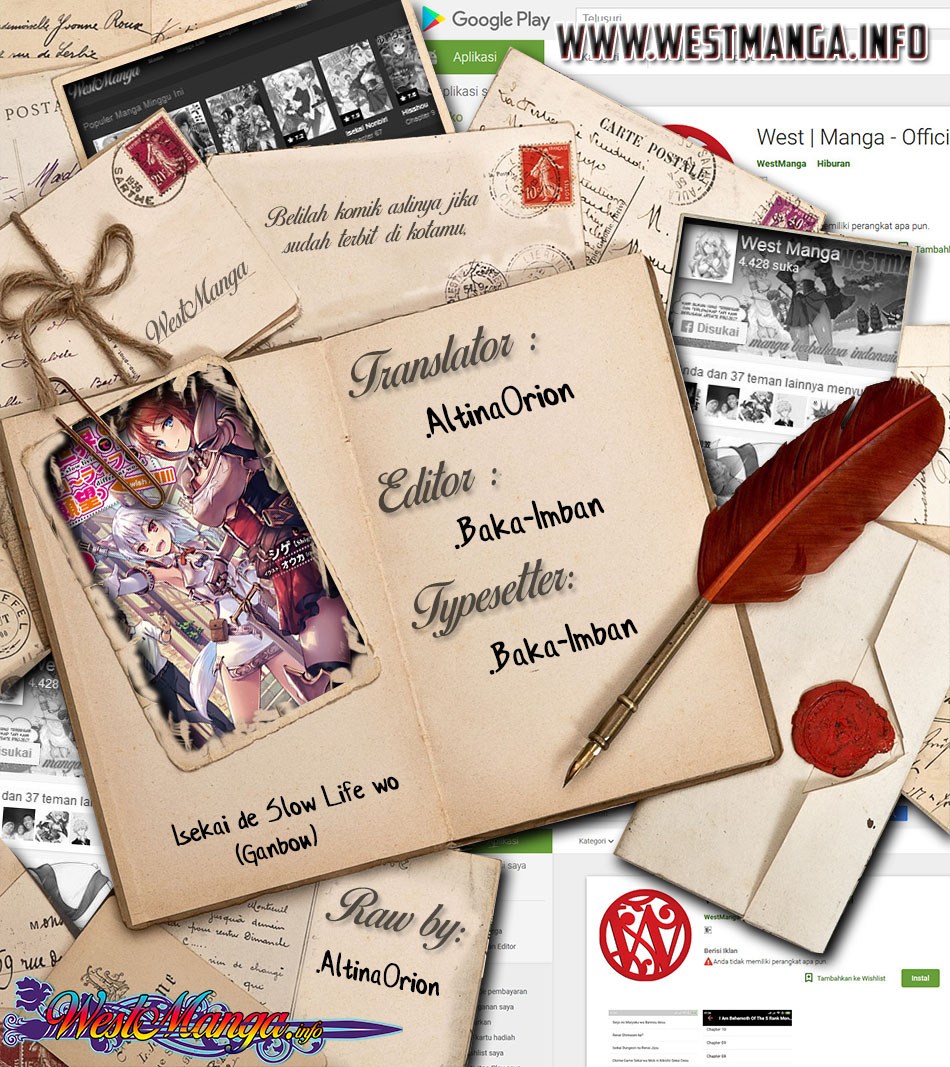 Isekai de Slow Life wo (Ganbou) chapter 1