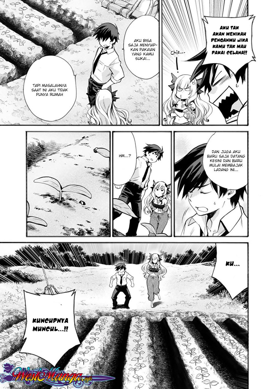 Isekai de Tochi o Katte Noujou o Tsukurou chapter 2