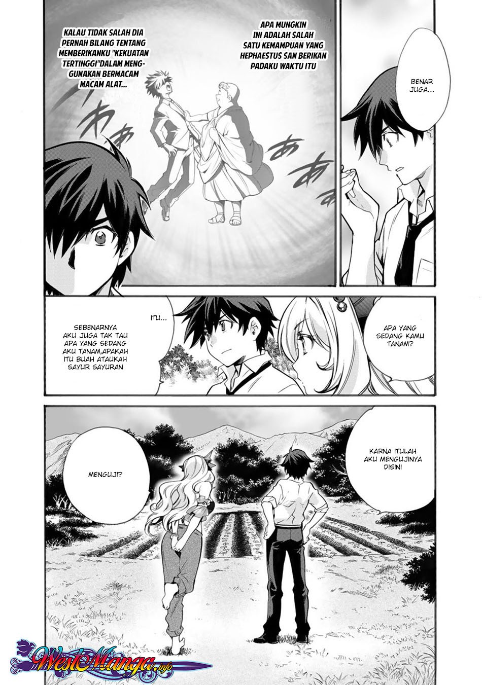 Isekai de Tochi o Katte Noujou o Tsukurou chapter 2