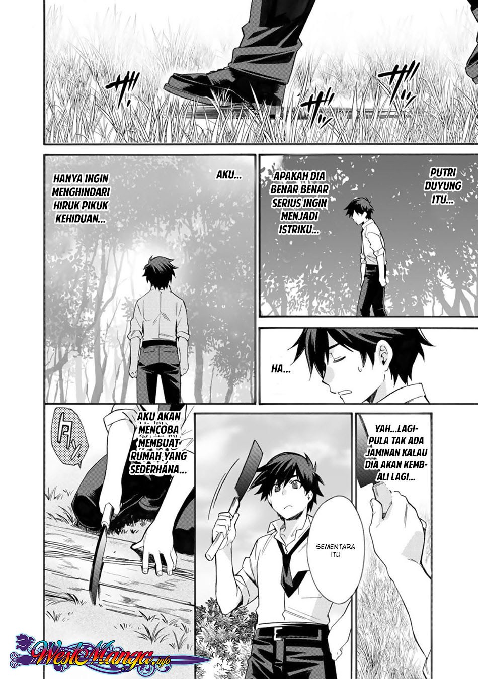 Isekai de Tochi o Katte Noujou o Tsukurou chapter 2