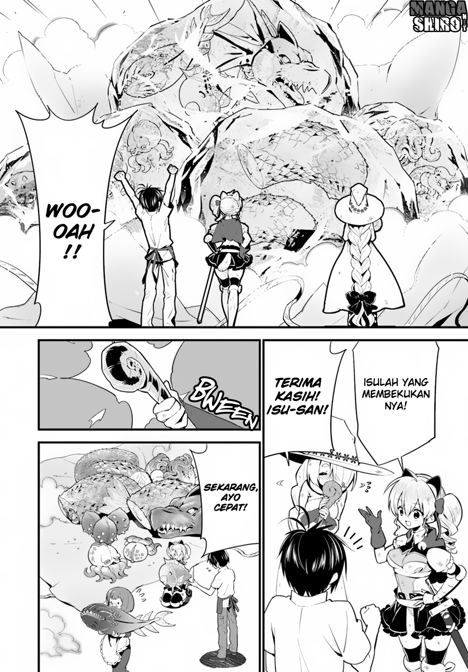 Isekai desu ga Mamono Saibai shiteimasu. chapter 12