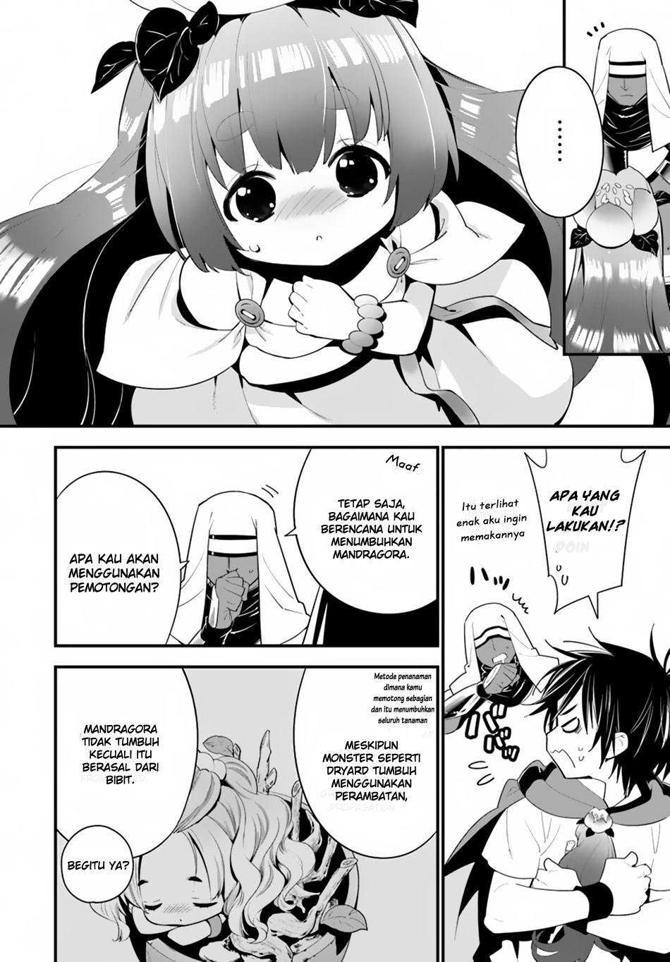 Isekai desu ga Mamono Saibai shiteimasu. chapter 17