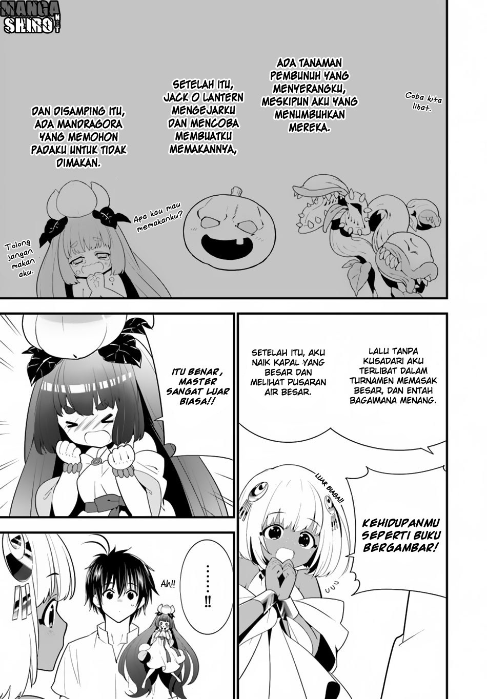 Isekai desu ga Mamono Saibai shiteimasu. chapter 19