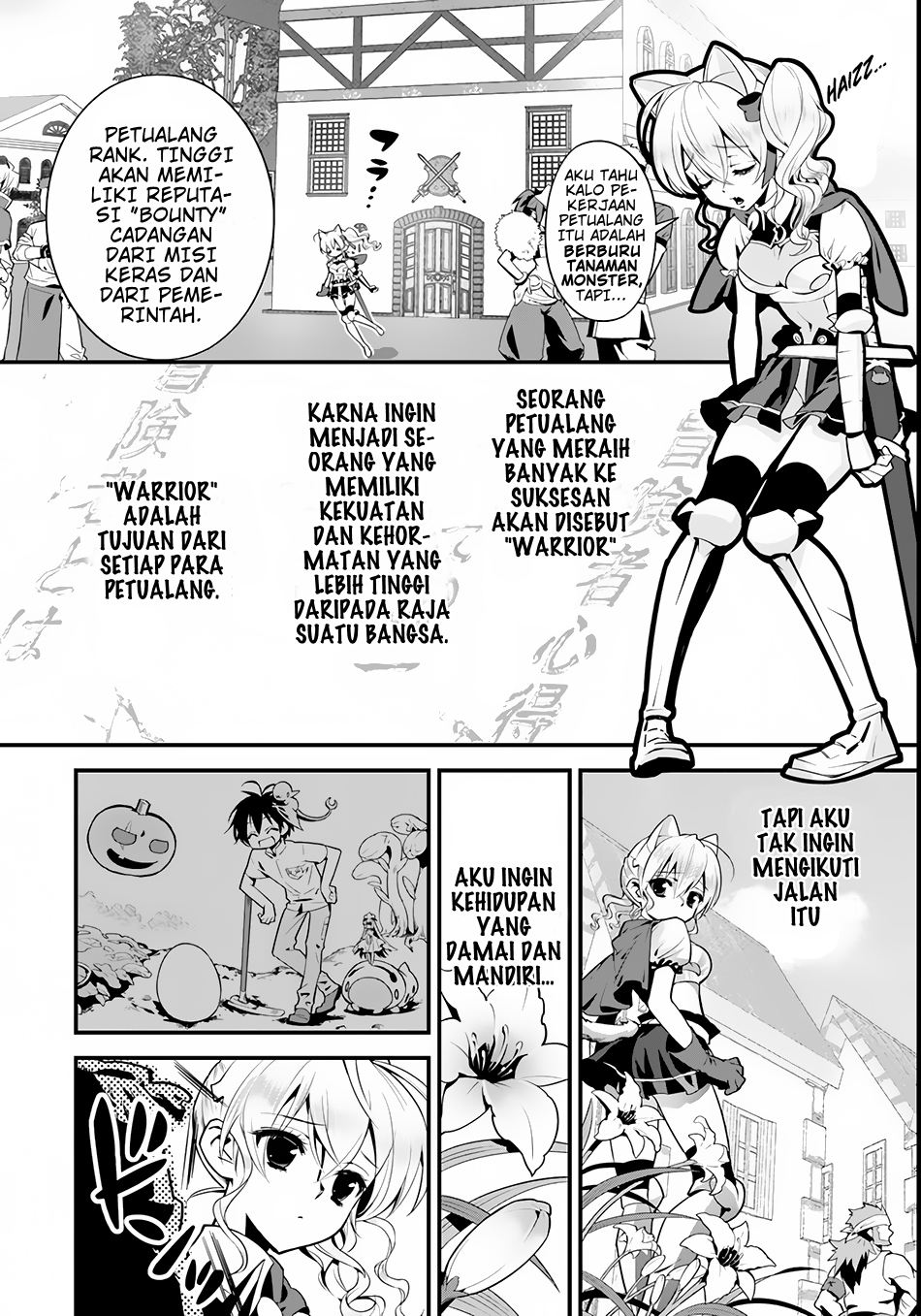 Isekai desu ga Mamono Saibai shiteimasu. chapter 4