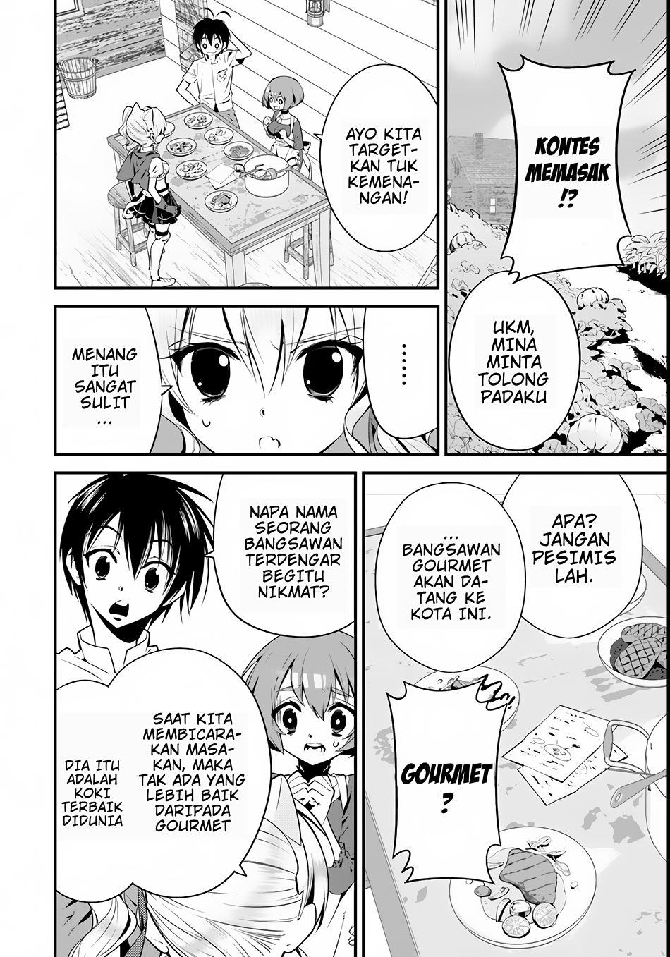 Isekai desu ga Mamono Saibai shiteimasu. chapter 4