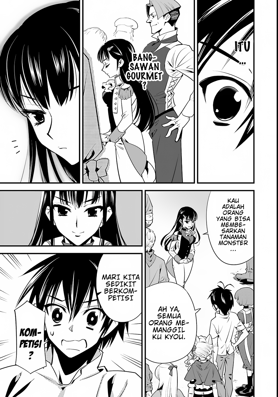 Isekai desu ga Mamono Saibai shiteimasu. chapter 4