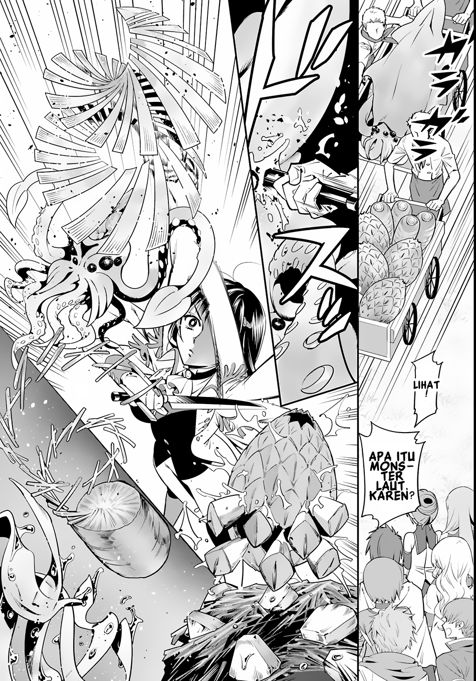 Isekai desu ga Mamono Saibai shiteimasu. chapter 4