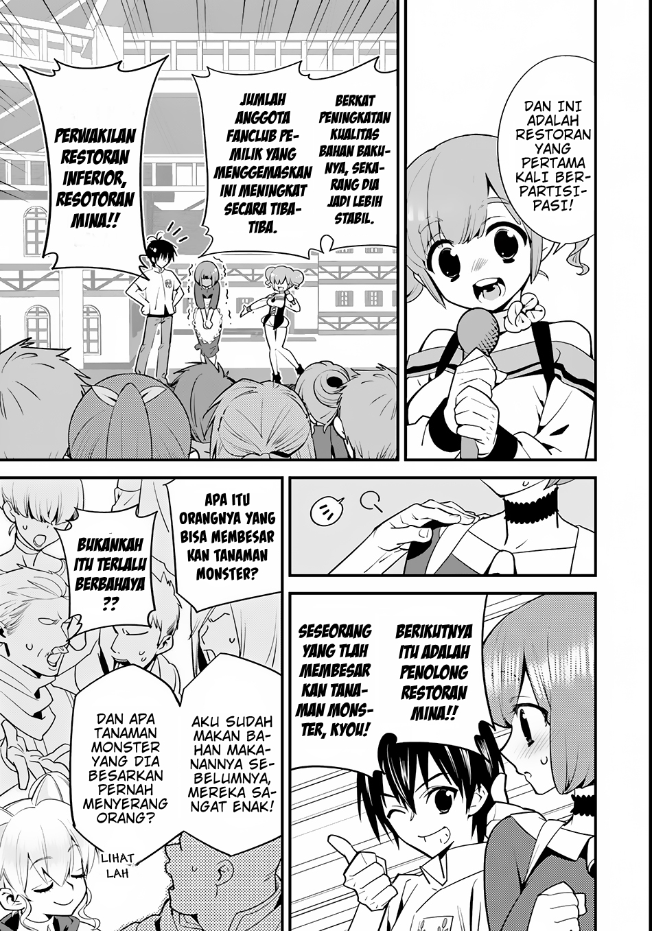 Isekai desu ga Mamono Saibai shiteimasu. chapter 4