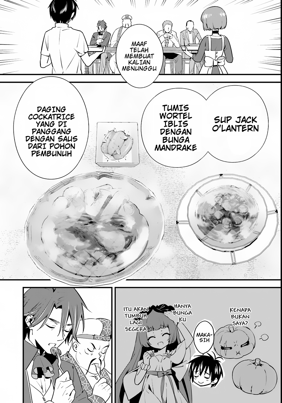 Isekai desu ga Mamono Saibai shiteimasu. chapter 4