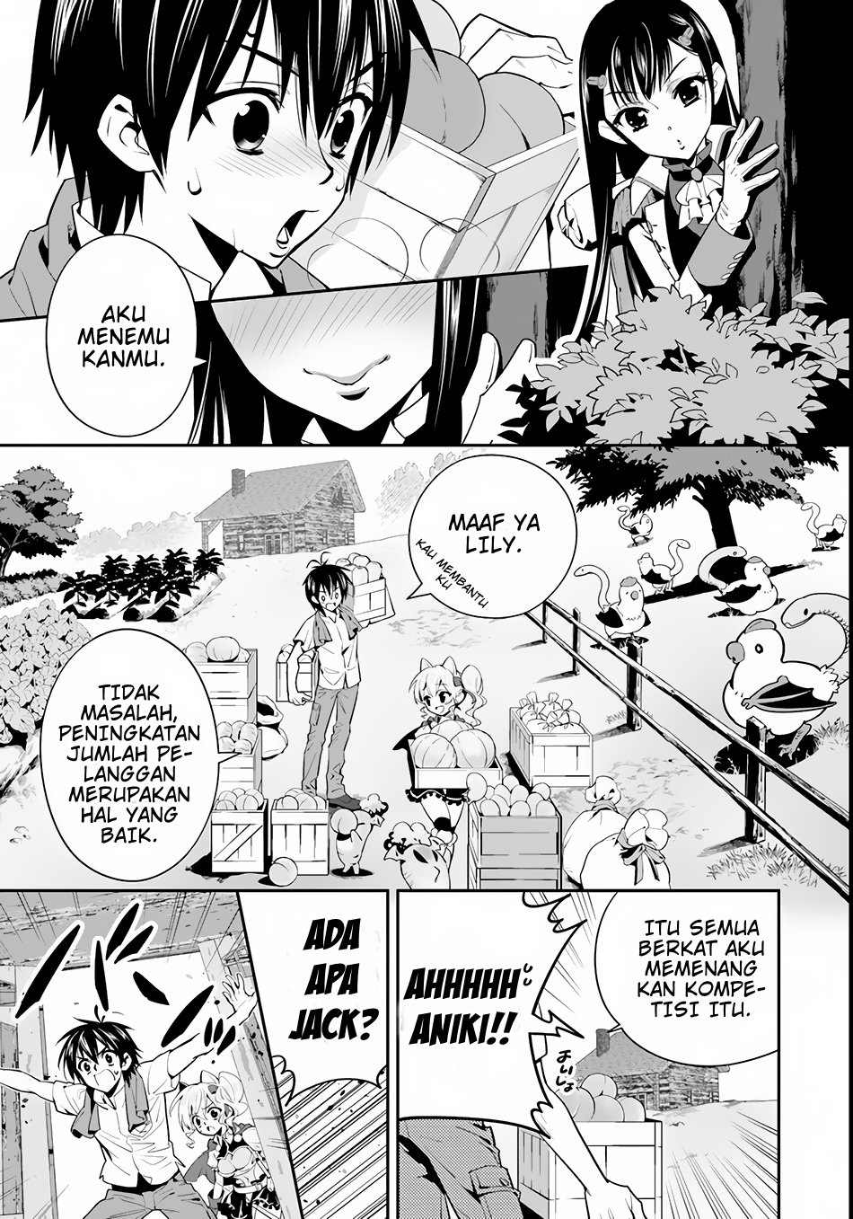 Isekai desu ga Mamono Saibai shiteimasu. Chapter 05 Bahasa Indonesia