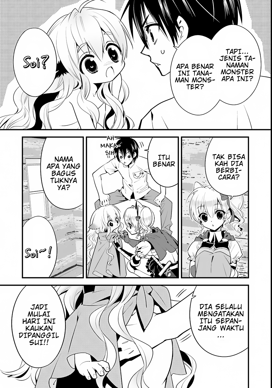 Isekai desu ga Mamono Saibai shiteimasu. Chapter 05 Bahasa Indonesia