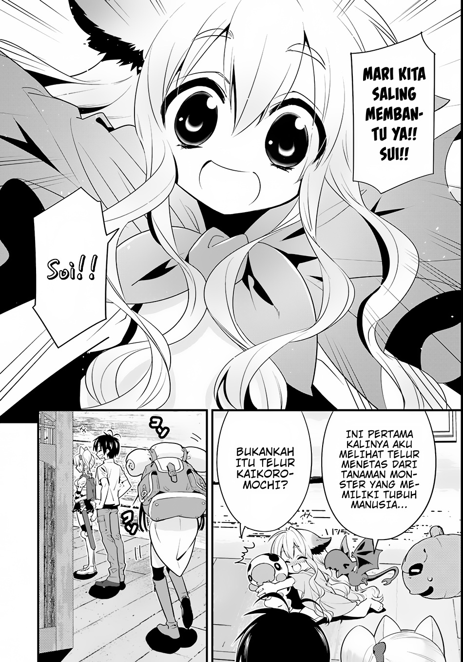 Isekai desu ga Mamono Saibai shiteimasu. Chapter 05 Bahasa Indonesia