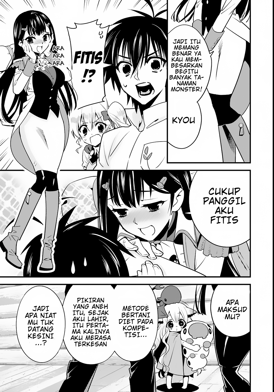 Isekai desu ga Mamono Saibai shiteimasu. Chapter 05 Bahasa Indonesia