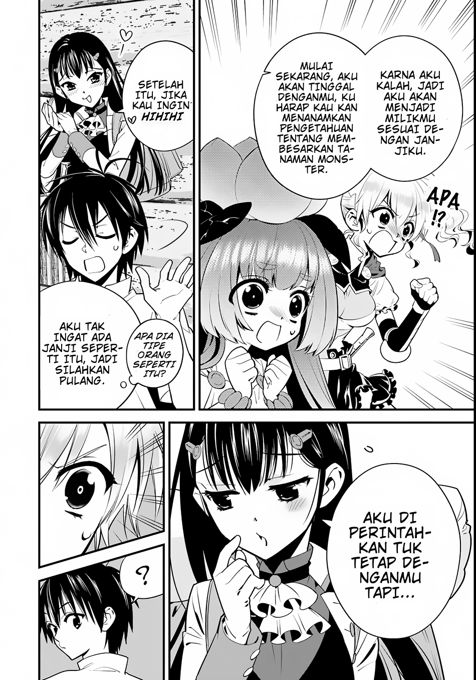 Isekai desu ga Mamono Saibai shiteimasu. Chapter 05 Bahasa Indonesia