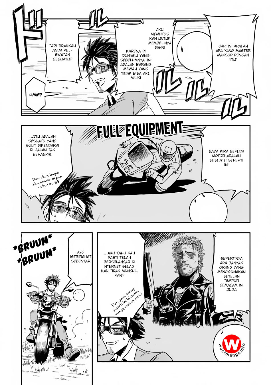 Isekai ni Tobasareta Ossan wa Doko e Iku? Chapter 06 Bahasa Indonesia