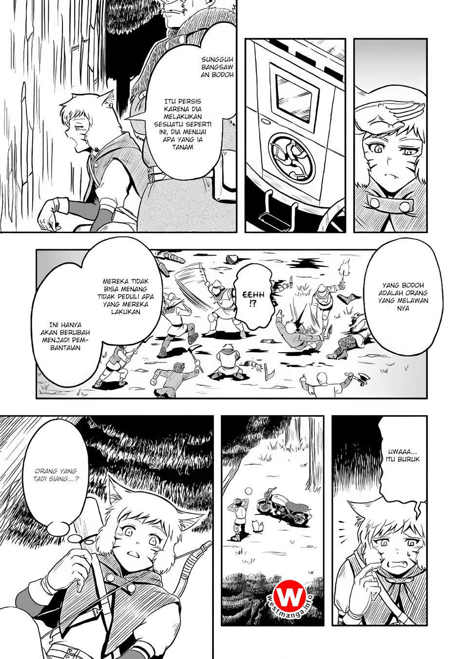 Isekai ni Tobasareta Ossan wa Doko e Iku? Chapter 06 Bahasa Indonesia