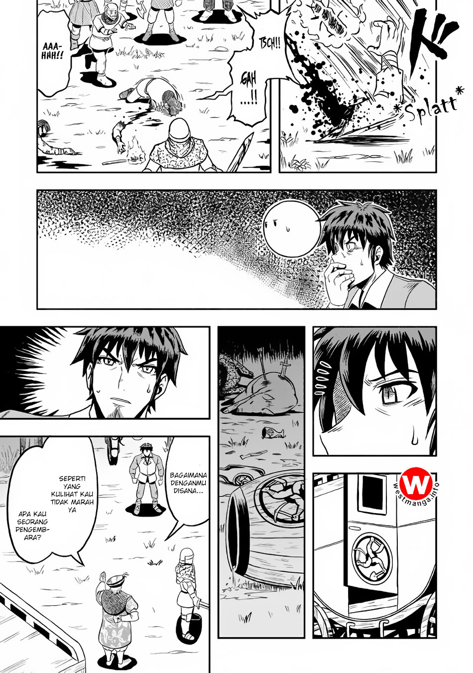 Isekai ni Tobasareta Ossan wa Doko e Iku? Chapter 06 Bahasa Indonesia