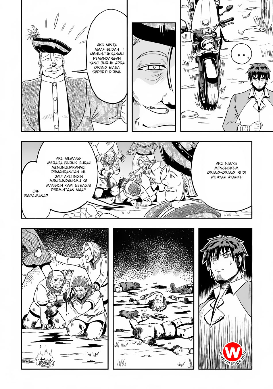 Isekai ni Tobasareta Ossan wa Doko e Iku? Chapter 06 Bahasa Indonesia