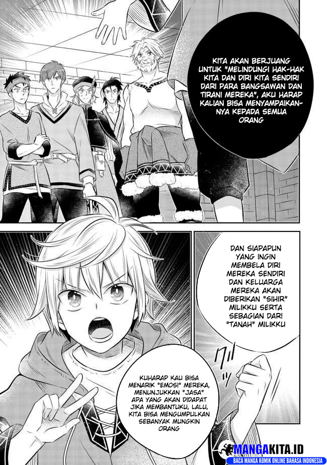Isekai no Binbou Nouka ni Tensei Shitanode, Renga o Tsukutte Shiro o Tateru Koto ni Shimashita chapter 12