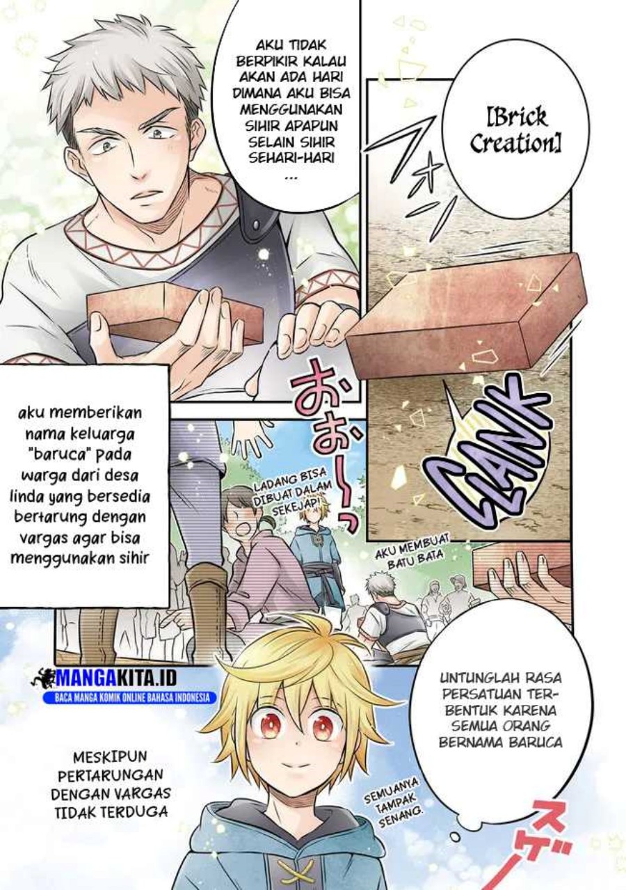 Isekai no Binbou Nouka ni Tensei Shitanode, Renga o Tsukutte Shiro o Tateru Koto ni Shimashita chapter 13