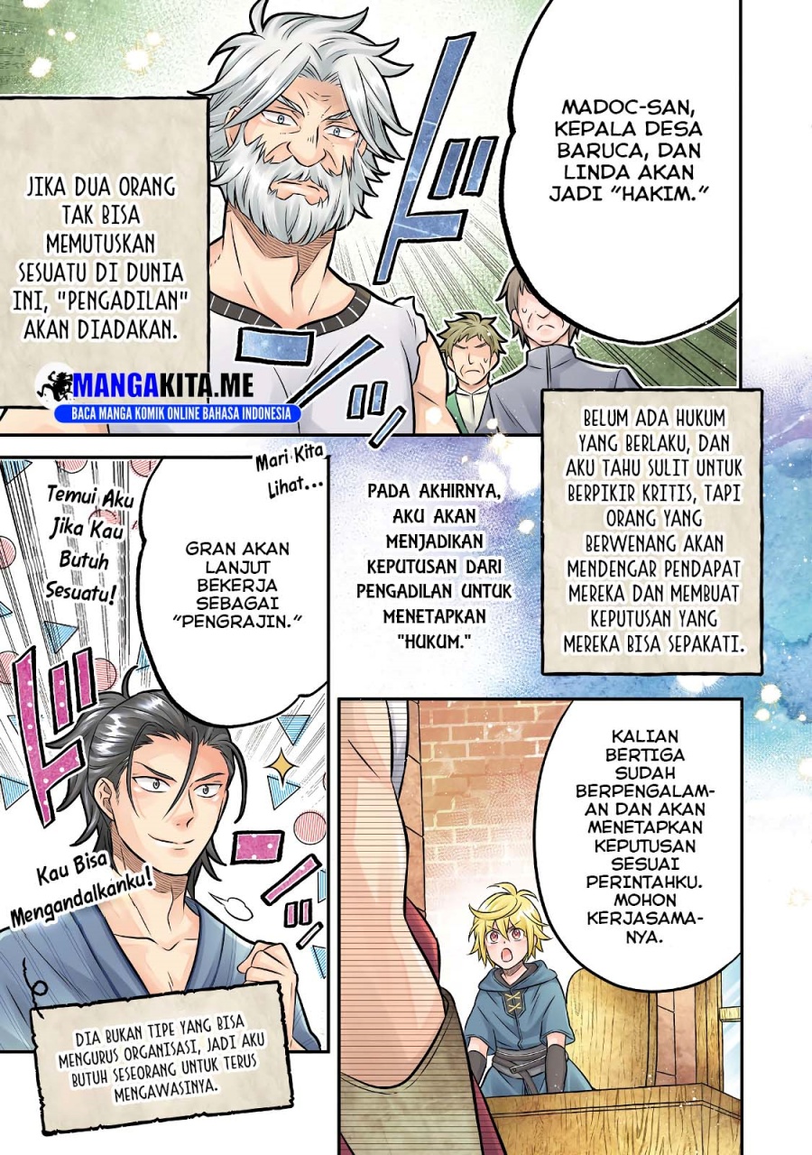 Isekai no Binbou Nouka ni Tensei Shitanode, Renga o Tsukutte Shiro o Tateru Koto ni Shimashita Chapter 17.1 Bahasa Indonesia