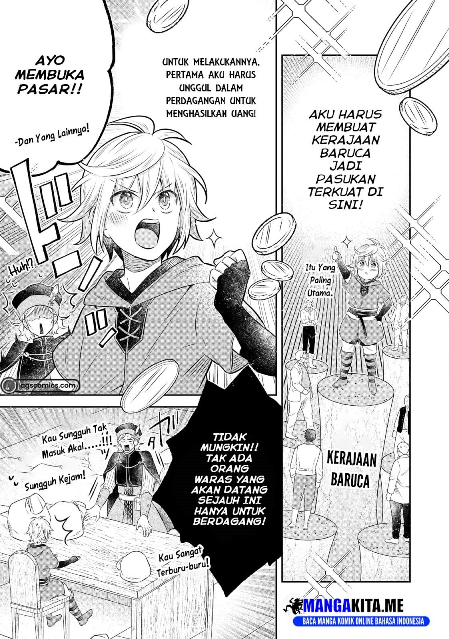 Isekai no Binbou Nouka ni Tensei Shitanode, Renga o Tsukutte Shiro o Tateru Koto ni Shimashita Chapter 17.1 Bahasa Indonesia