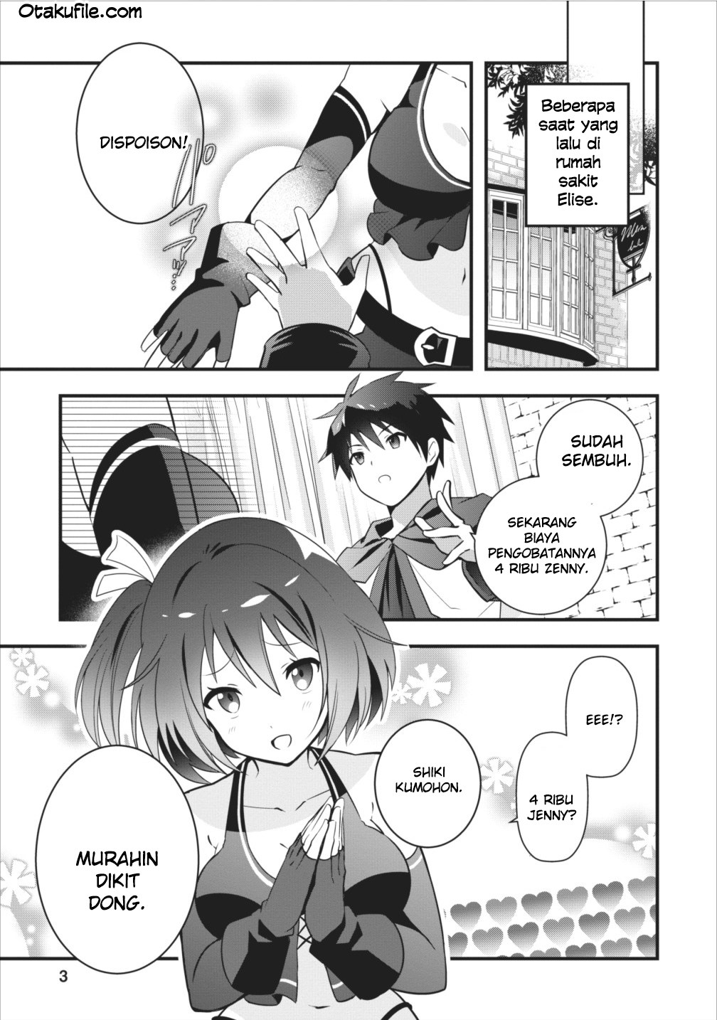 Isekai no Meikyuu Toshi de Chiyu Mahoutsukai Yattemasu chapter 1