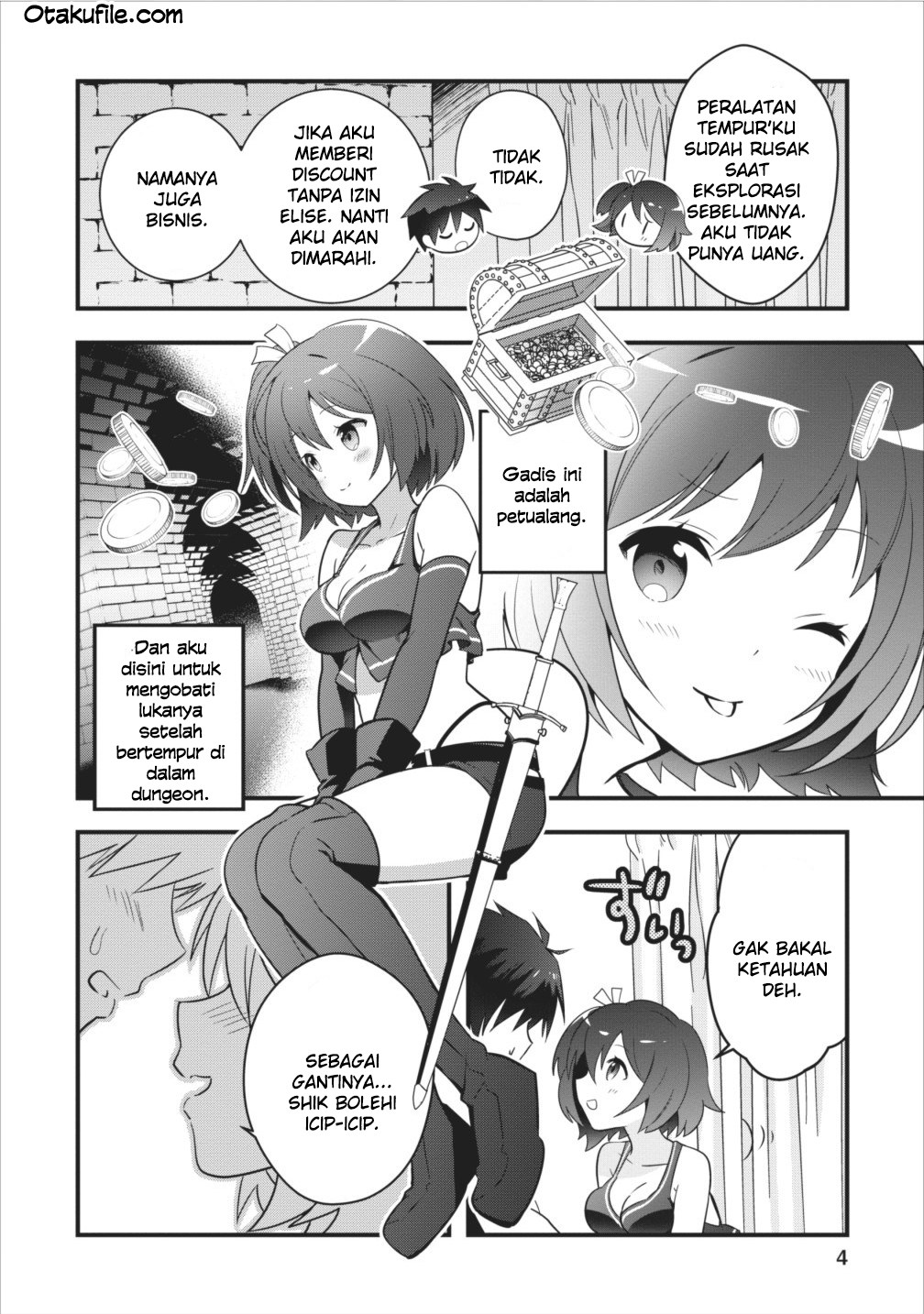 Isekai no Meikyuu Toshi de Chiyu Mahoutsukai Yattemasu chapter 1
