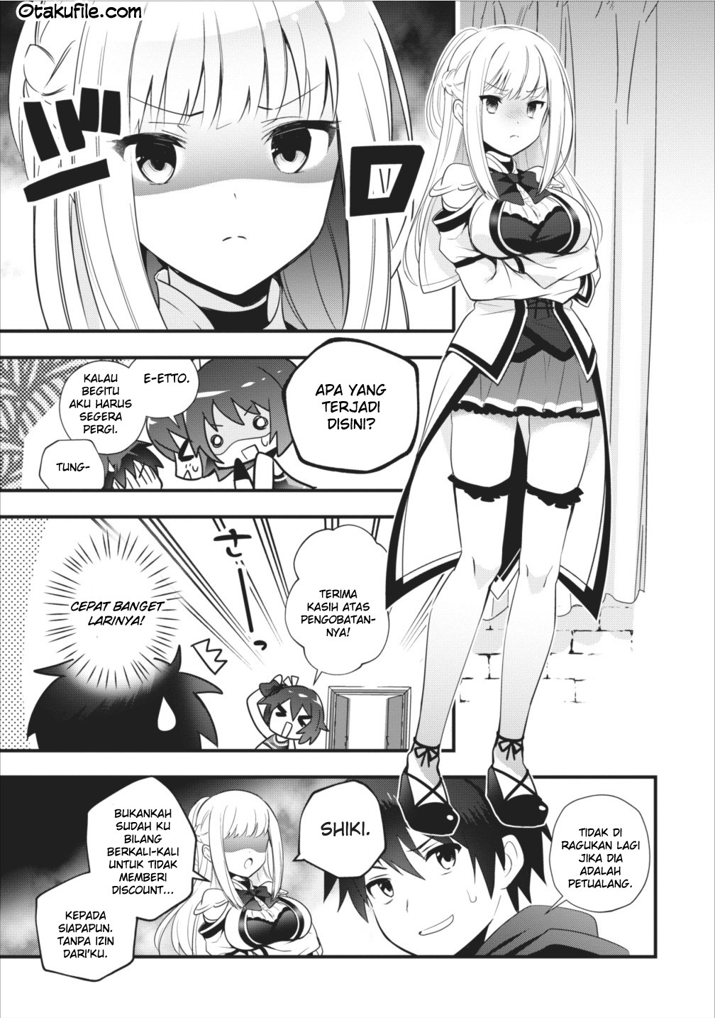Isekai no Meikyuu Toshi de Chiyu Mahoutsukai Yattemasu chapter 1