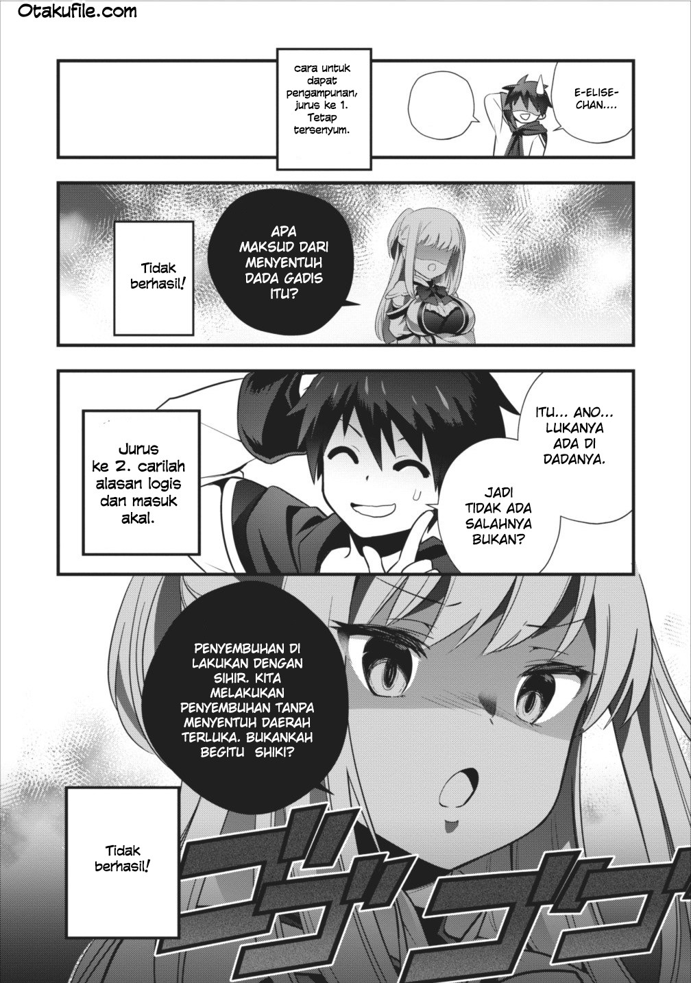 Isekai no Meikyuu Toshi de Chiyu Mahoutsukai Yattemasu chapter 1