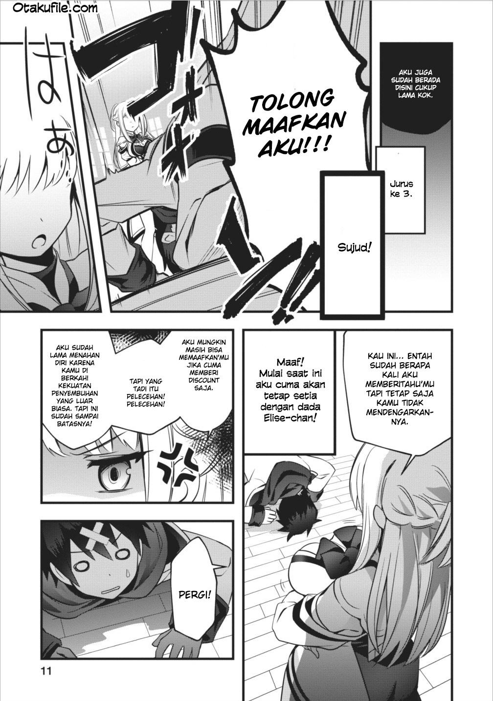 Isekai no Meikyuu Toshi de Chiyu Mahoutsukai Yattemasu chapter 1